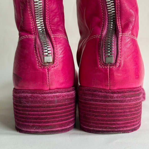 Guidi made in Italy pink leather boots - Picture 13 of 16